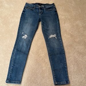 Judy Blue Skinny fit distressed jeans size 9/29 X 28